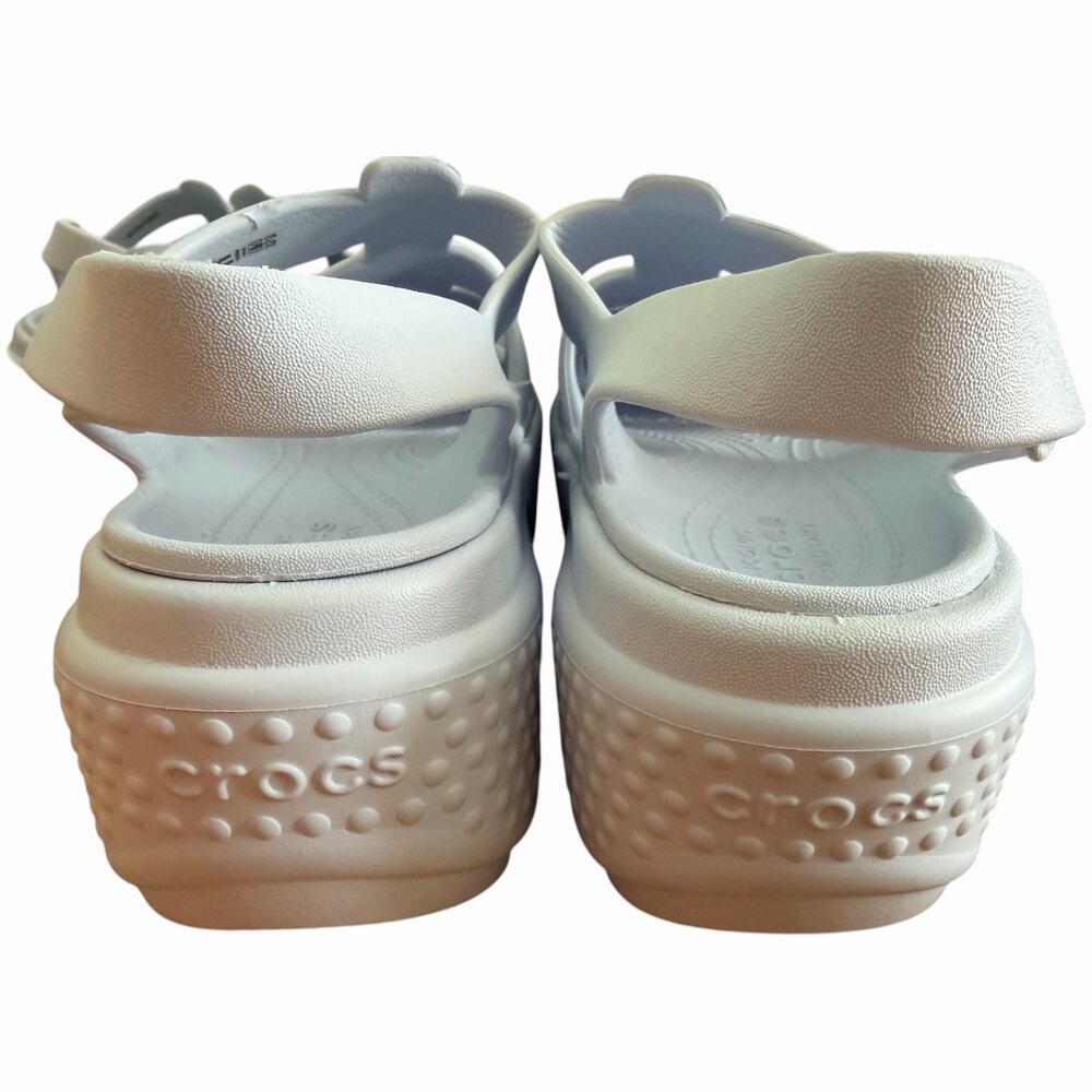 Crocs Stomp Fisherman Platform Sandals Pale Blue Womens Lightweight Size W6 / M4 - Picture 5 of 5